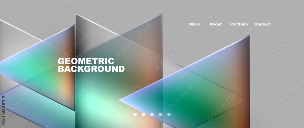 Flowing bright neon gradients geometric abstract background with triangles and lines. Fluid color pattern of color liquid gradient background for wallpaper, banner, background, card, landing page Flowing bright neon gradients geometric abstract background with triangles and lines. Fluid color pattern of color liquid gradient background for wallpaper, banner, background, card, landing page