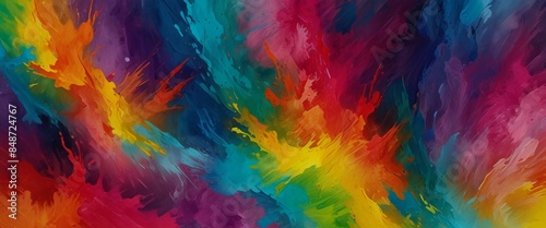 Wallpaper Mural abstract colorful background Torontodigital.ca