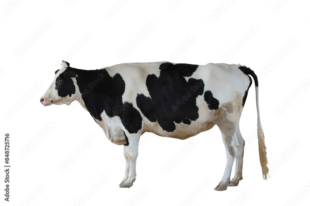 Cow isolated on transparent background png file Cow isolated on transparent background png file
