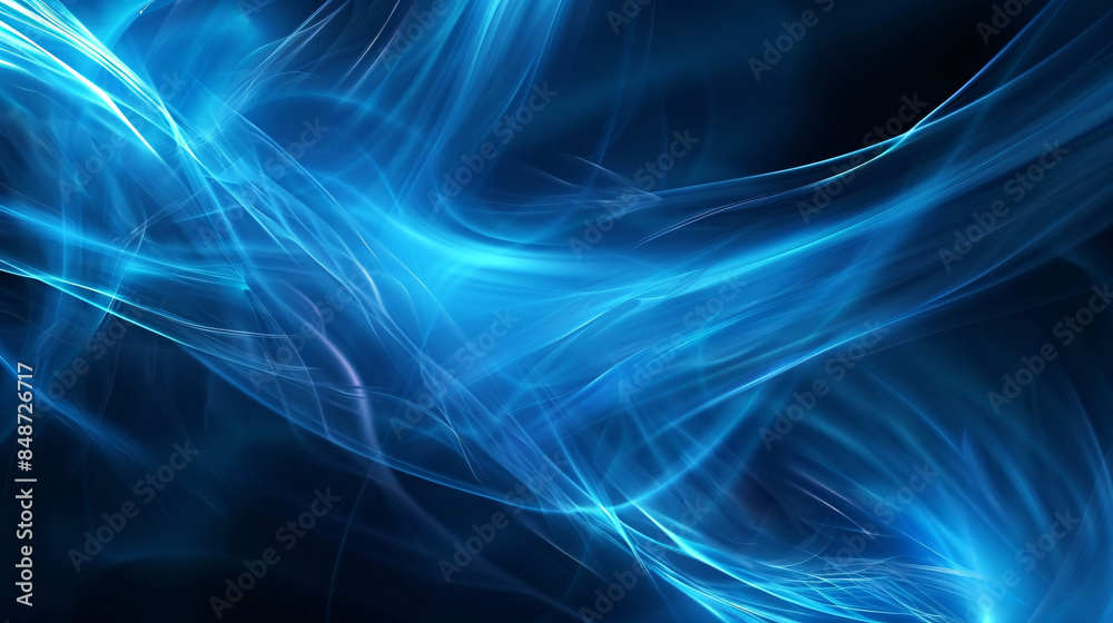 Abstract design with flowing blue light and smooth gradient, perfect for a dynamic and vibrant wallpaper Abstract design with flowing blue light and smooth gradient, perfect for a dynamic and vibrant wallpaper