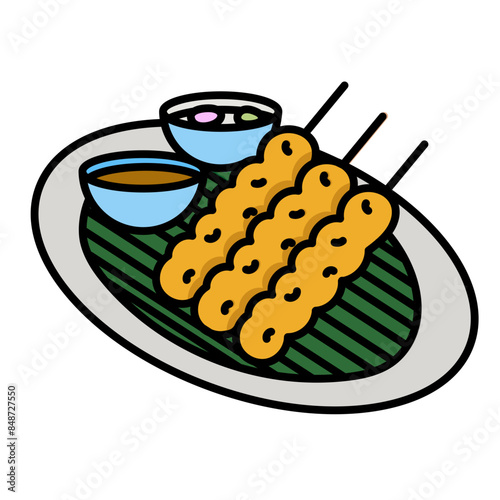 moo satay
