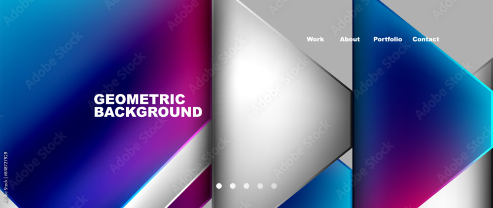 Gradient triangle geometric minimal wallpaper Gradient triangle geometric minimal wallpaper