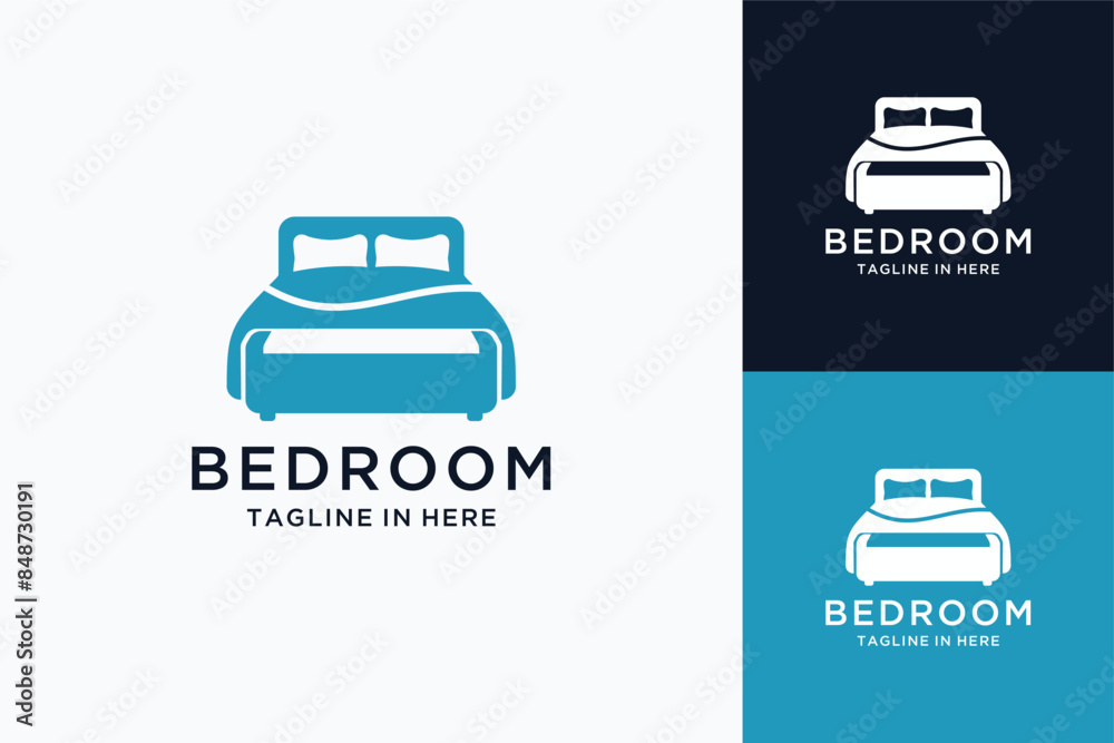 Bed logo design inspiration. Bed logo design inspiration.