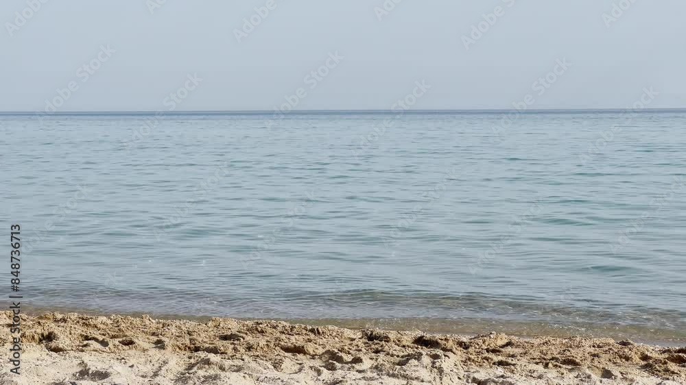 Clean blue flag beaches of Halkidiki Peninsula, Greece Clean blue flag beaches of Halkidiki Peninsula, Greece