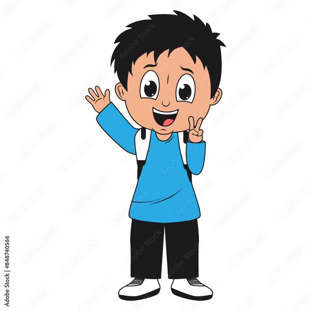 Cute Boy cartoon