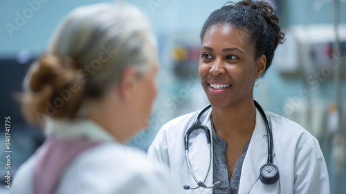 aceautiful young doctor smiling optimistically ai generated