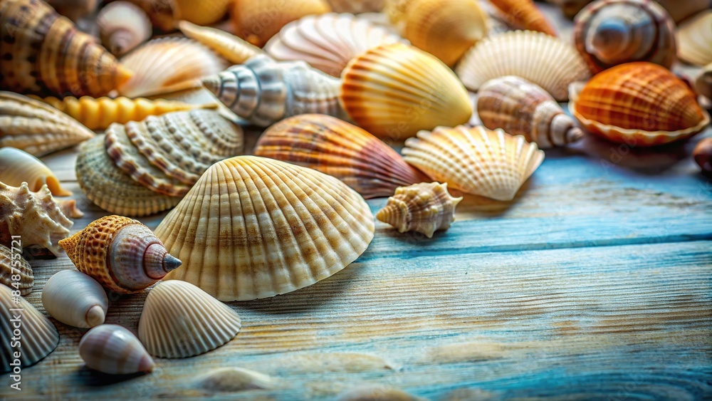 Sea shells isolated on background, seashells, isolated,background, ocean, beach, sand, marine, shells, nature, underwater