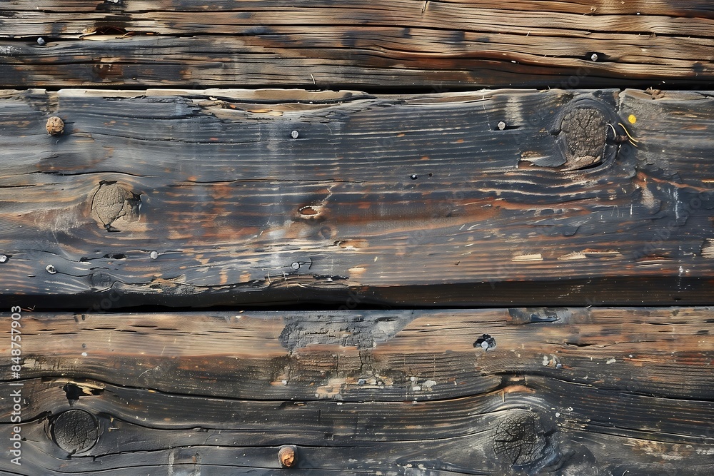 Naklejka premium old wood background