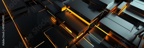 hd wallpaper hd for wallpapers hd, in the style of black and dark gold, sharp perspective angles, hyper-realistic details, innovative page design, sleek and stylized, light black and amber 3:1
