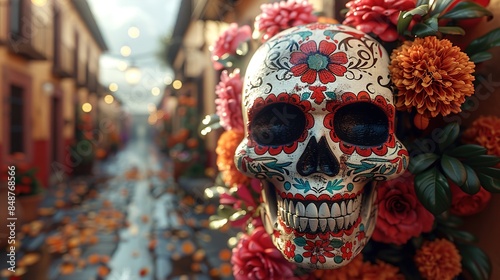 skull in the chinese temple © AA