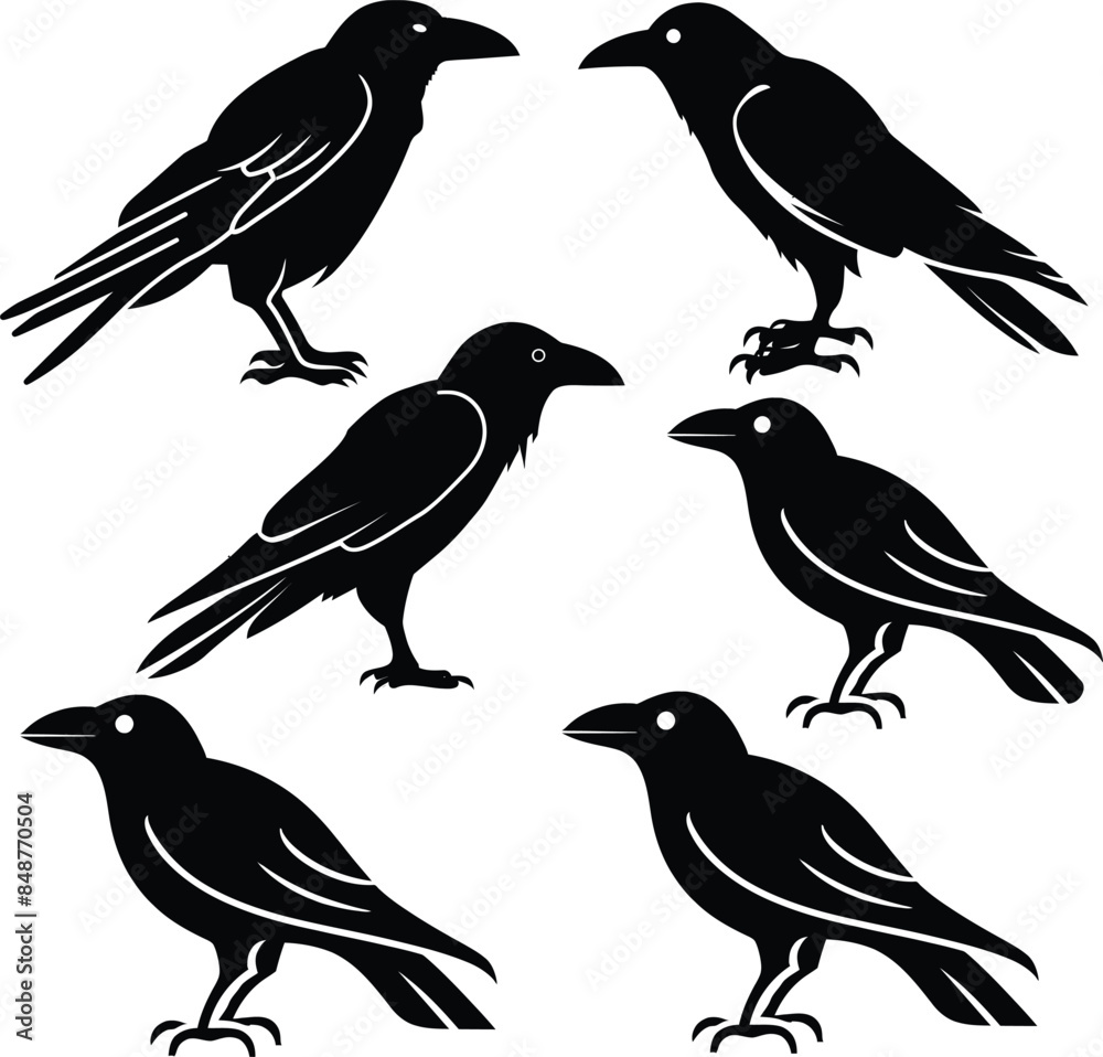 Stylish bird silhouette vector art, minimalist design, elegant lines Stylish bird silhouette vector art, minimalist design, elegant lines