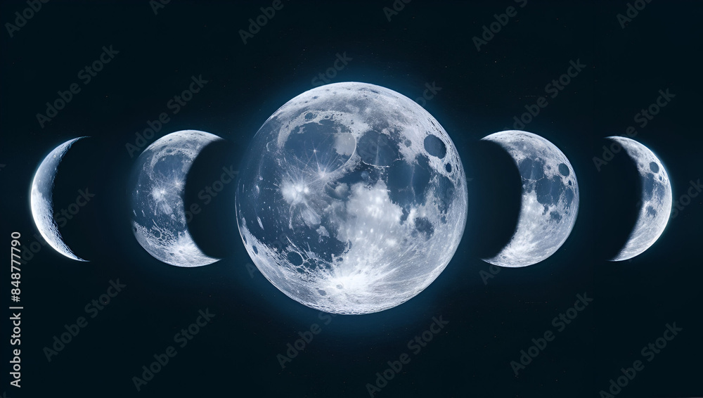 Full Moon Waxing Gibbous First Quarter How long does a full lunar cycle take?