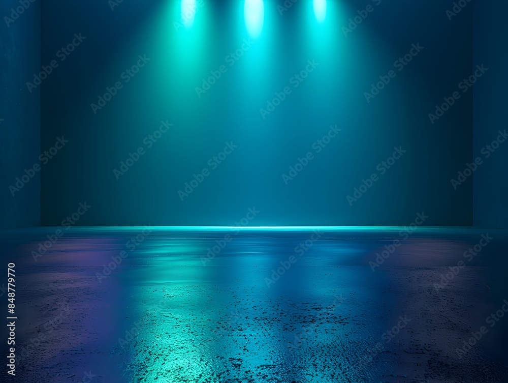 Obraz premium Radiant Neon Gradient Backdrop with Subtle Light Patterns for Modern Product Display and Concept