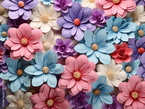 seamless floral background