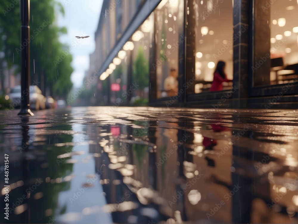 Obraz premium traffic in the night