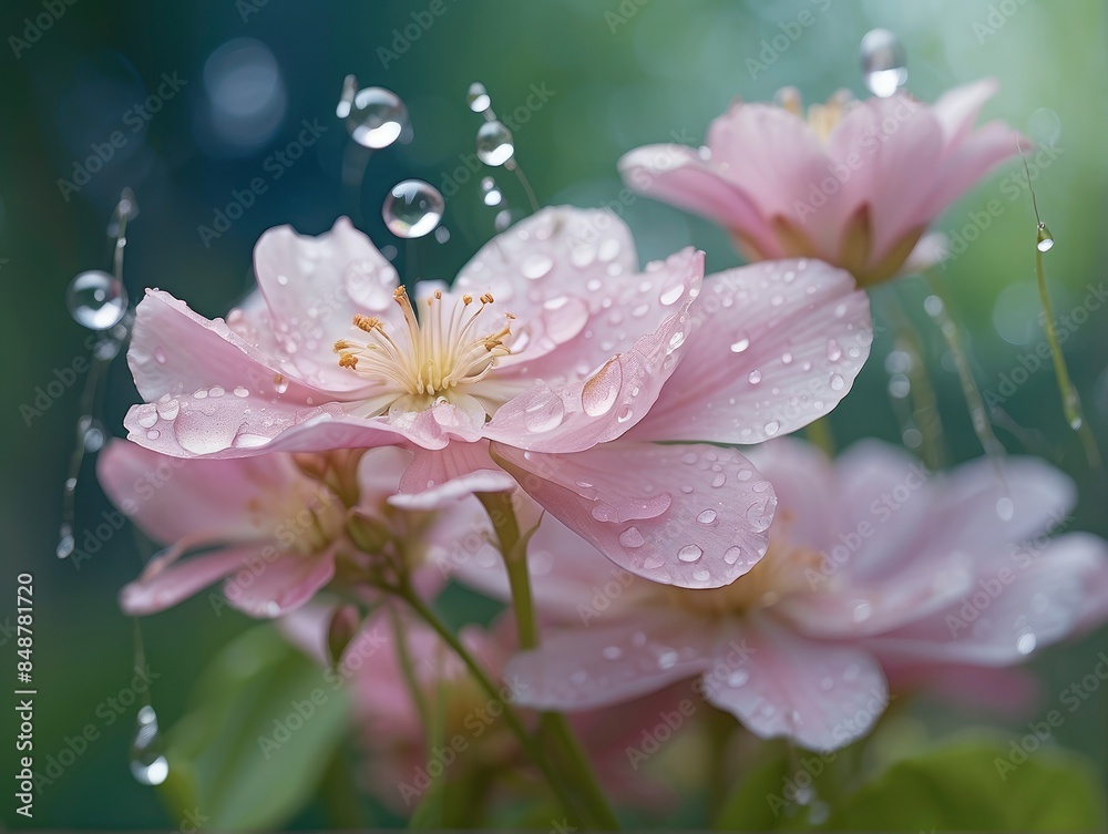 pink and white flower pink and white flower