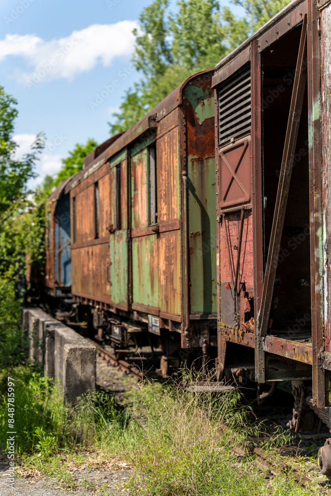 Lost Place Eisnebahnwaggon