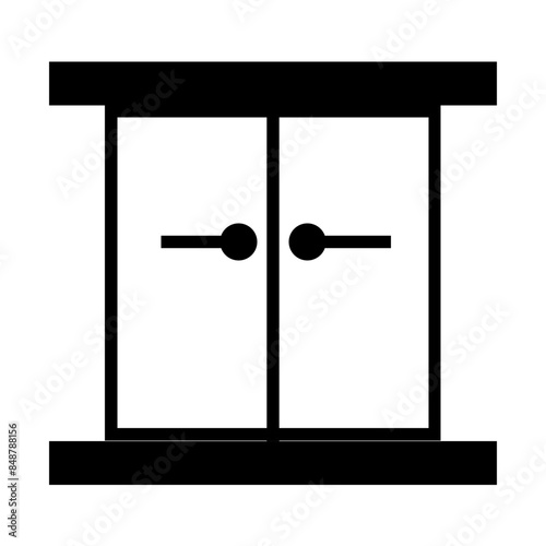 3d render of a door