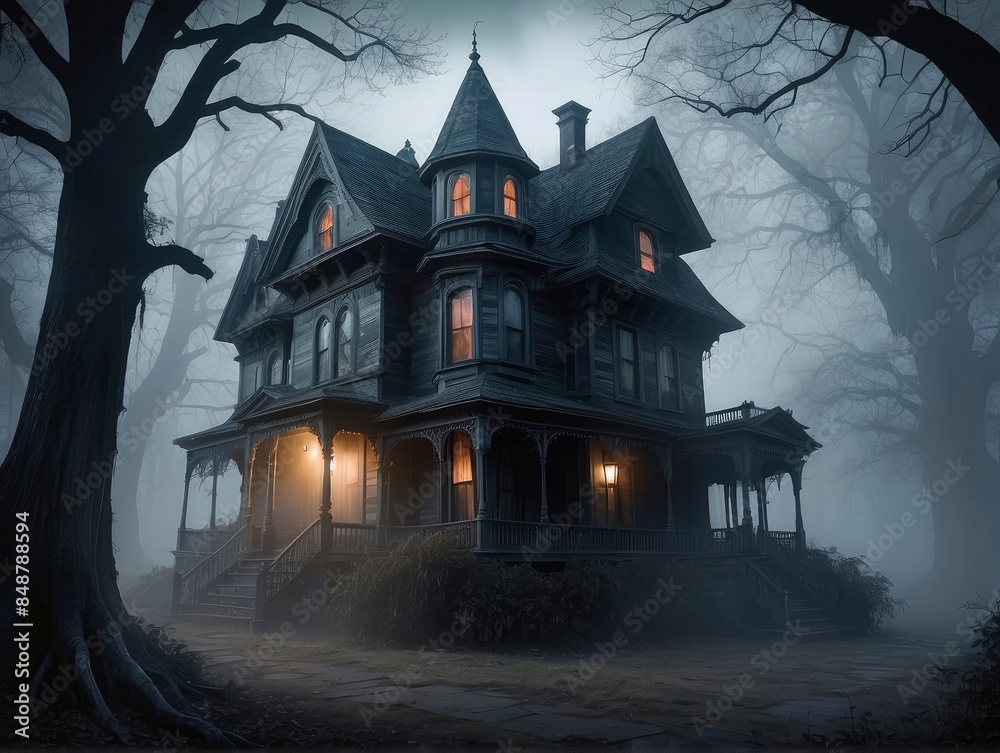 haunted house in the woods haunted house in the woods
