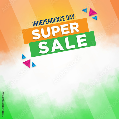 Independence Day Sale, Advertisement, Poster, Flyer, Banner, Backdrop Template, Graphic Design Element