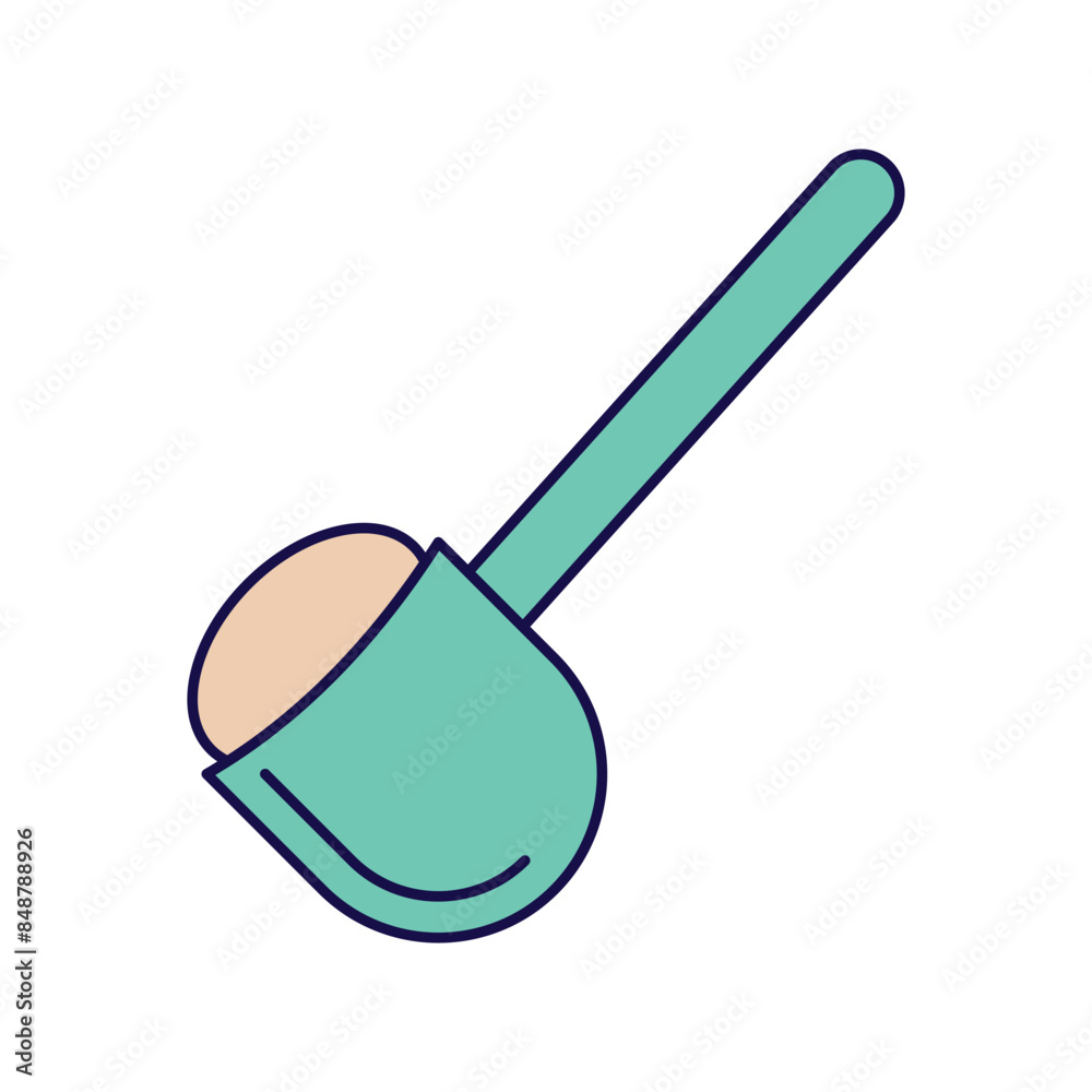 scoop icon with white background vector stock illustration scoop icon with white background vector stock illustration