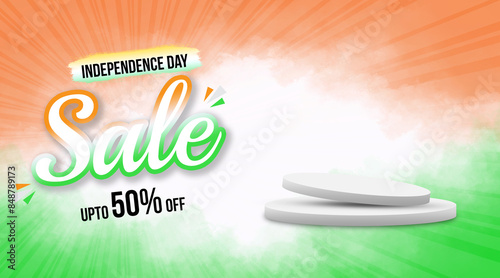 Independence Day Sale, Advertisement, Poster, Flyer, Banner, Backdrop Template, Graphic Design Element