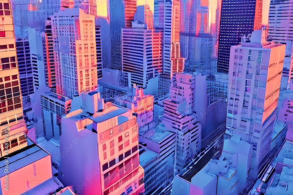 a Futuristic City Skyline, the AI Image Generator, a Futuristic City Skyline, the AI Image Generator,