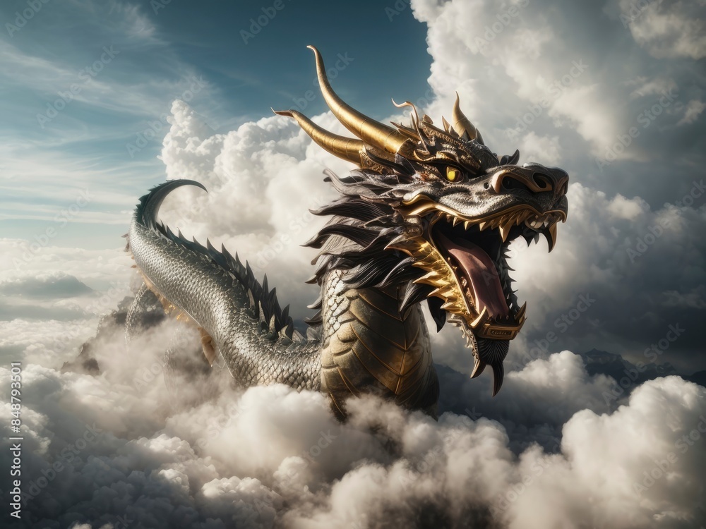 dragon in the sky dragon in the sky
