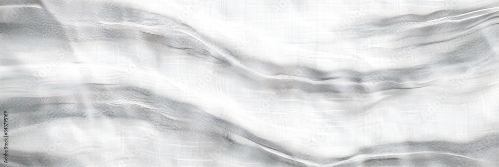 Obraz premium Light gray linen fabric texture background