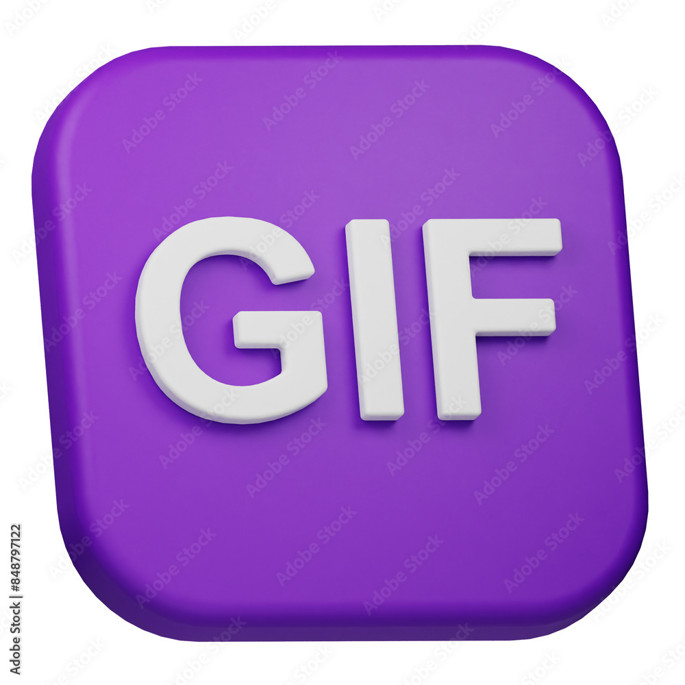gif 3d icon isolated on the transparent gif 3d icon isolated on the transparent