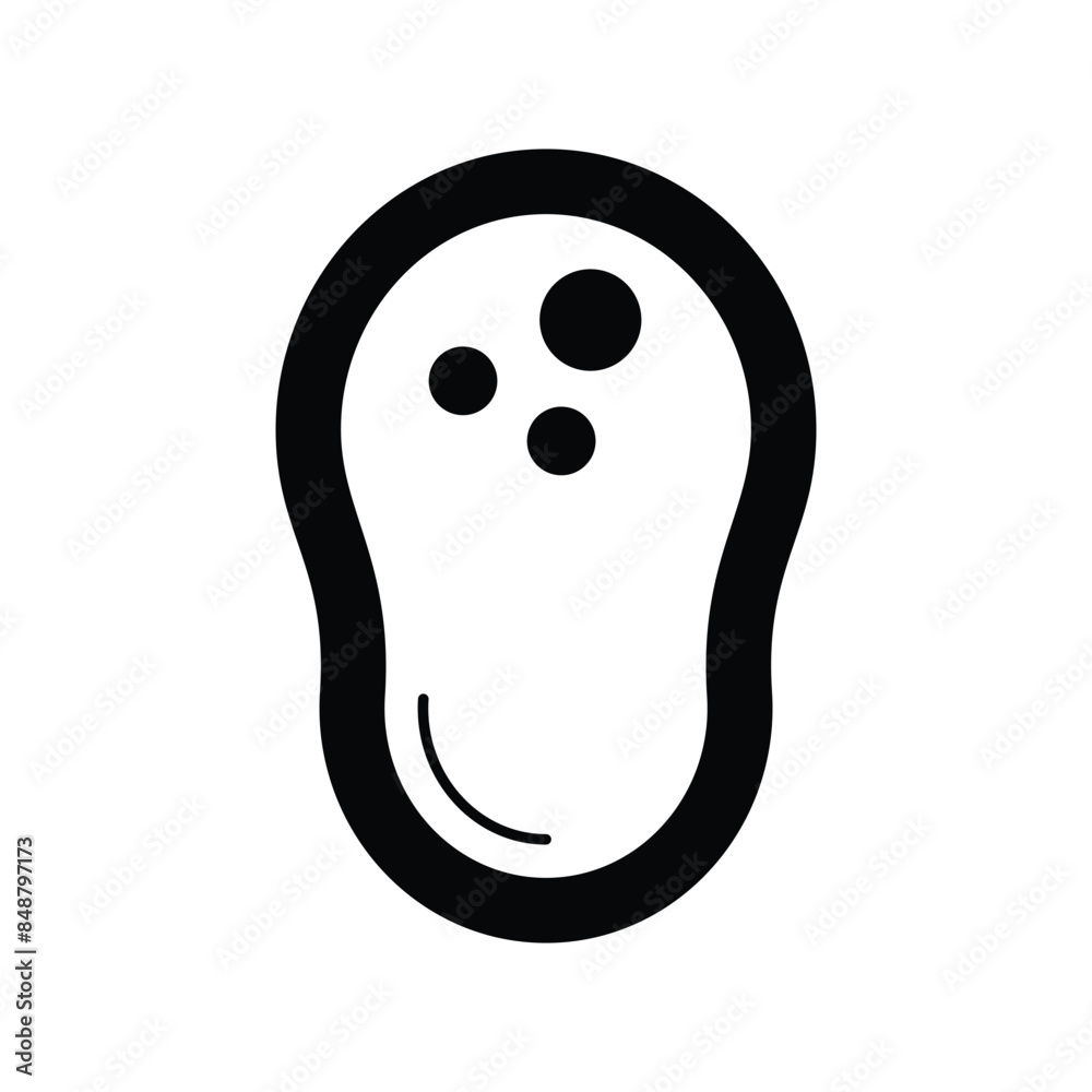meat icon with white background vector stock illustration meat icon with white background vector stock illustration