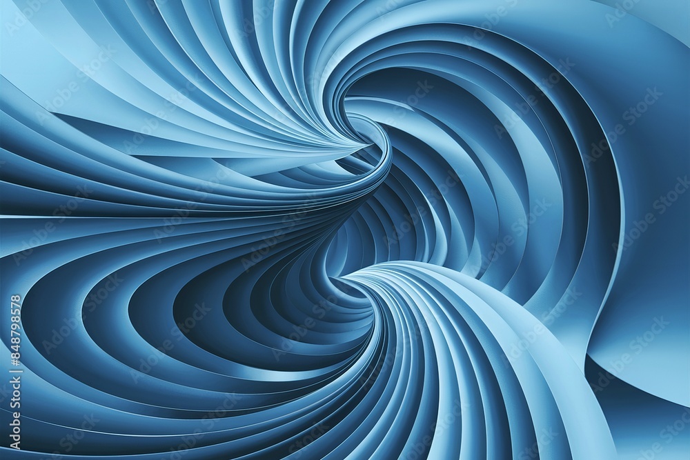 A dynamic and abstract design, predominantly in shades of blue A dynamic and abstract design, predominantly in shades of blue