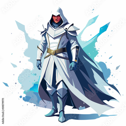 knight warrior illustration