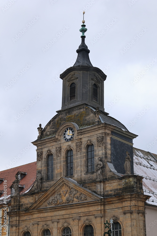 Blick in die Altstadt von Bayreuth in Bayern Blick in die Altstadt von Bayreuth in Bayern