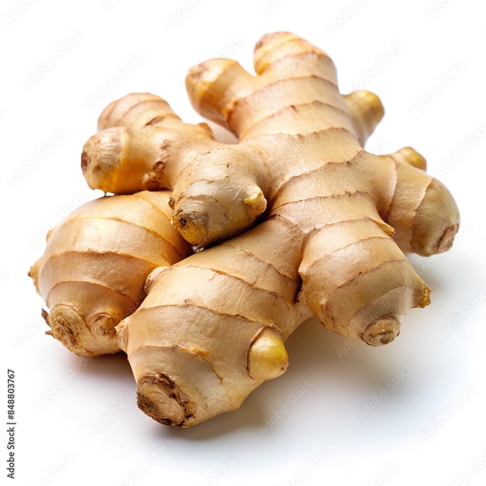 ginger isolated white background ginger isolated white background