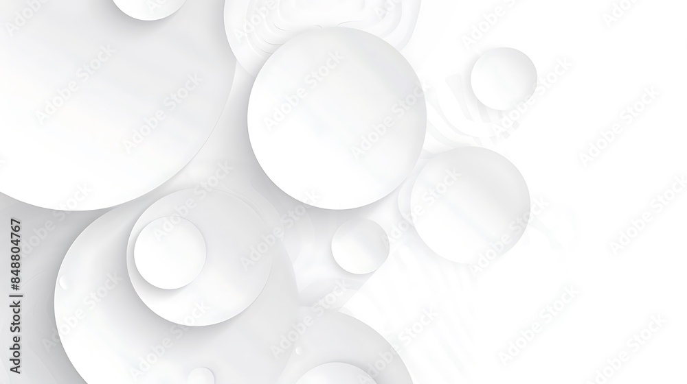 Abstract background with gray circle. White and grey abstract modern transparency circle presentation background. Abstract background with gray circle. White and grey abstract modern transparency circle presentation background.