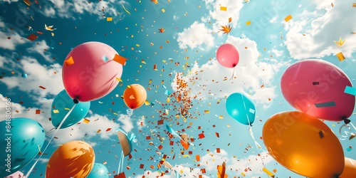 final cannabis legalisation Party in Germany, April 2024, Award, balloons, rockets, fun,