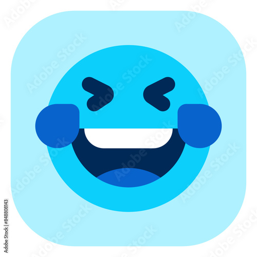 Editable laughing-out-loud expression emoticon vector icon. Part of a big icon set family. Part of a big icon set family. Perfect for web and app interfaces, presentations, infographics, etc