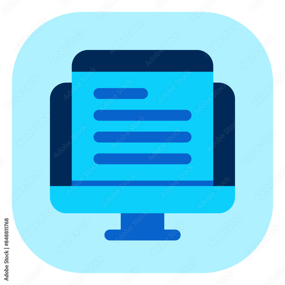 Editable web article vector icon. Online learning, course, tutorial. Part of a big icon set family. Perfect for web and app interfaces, presentations, infographics, etc Editable web article vector icon. Online learning, course, tutorial. Part of a big icon set family. Perfect for web and app interfaces, presentations, infographics, etc