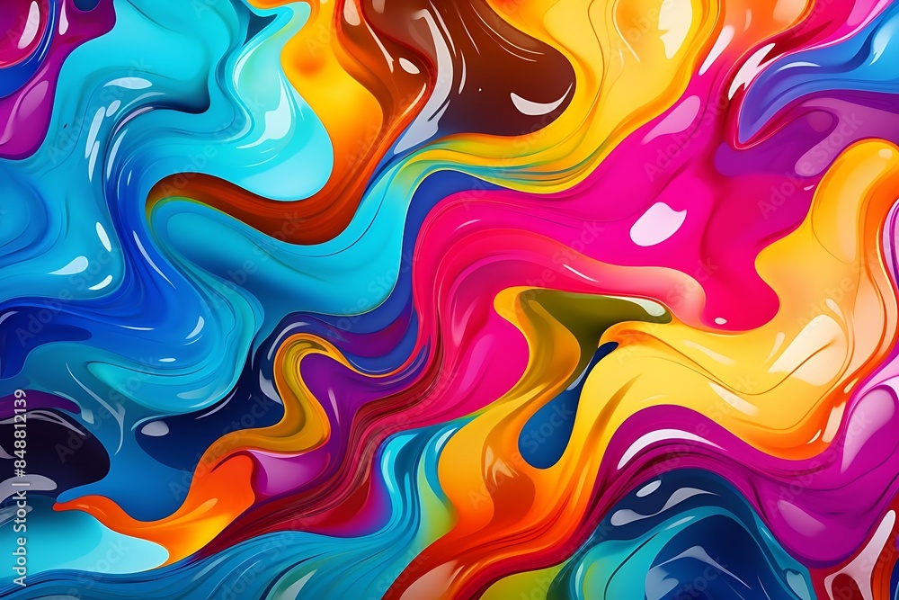 a colorful abstract painting featuring a red, yellow, green, blue, and purple color scheme the painting includes a variety of shapes and sizes, including a square, triangle, rectangle a colorful abstract painting featuring a red, yellow, green, blue, and purple color scheme the painting includes a variety of shapes and sizes, including a square, triangle, rectangle