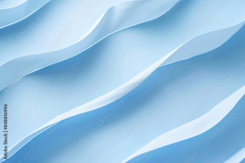 Obraz premium A blue and white image of a snowy mountain with a blue sky
