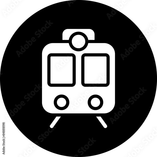 Vector Design Train Icon Style
