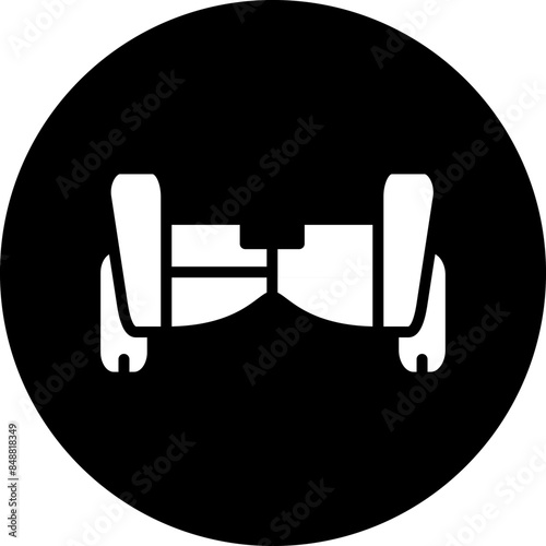 Vector Design Hoverboard Icon Style