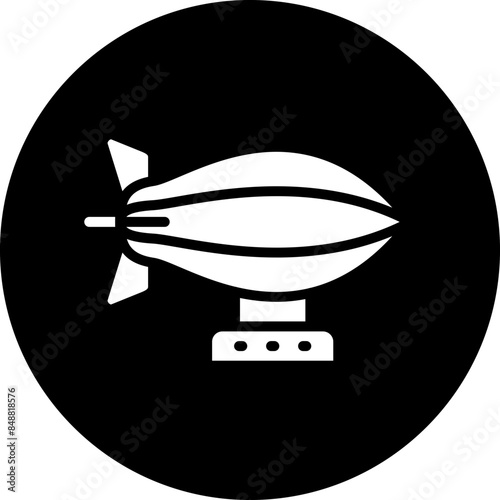 Vector Design Zeppelin Icon Style