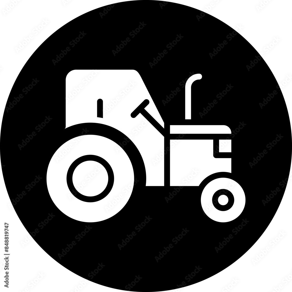 Vector Design Tractor Icon Style Vector Design Tractor Icon Style