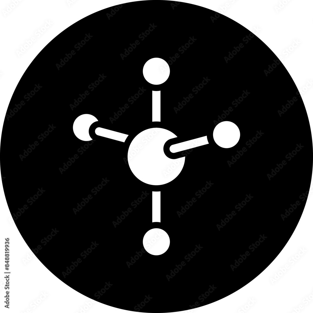 Vector Design Molecule Icon Style Vector Design Molecule Icon Style