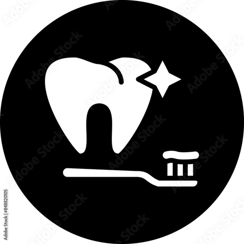 Vector Design Clean Tooth Icon Style