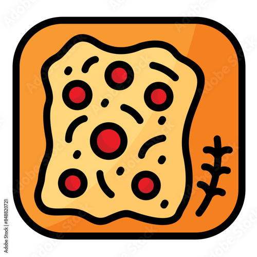 Focaccia Icon
