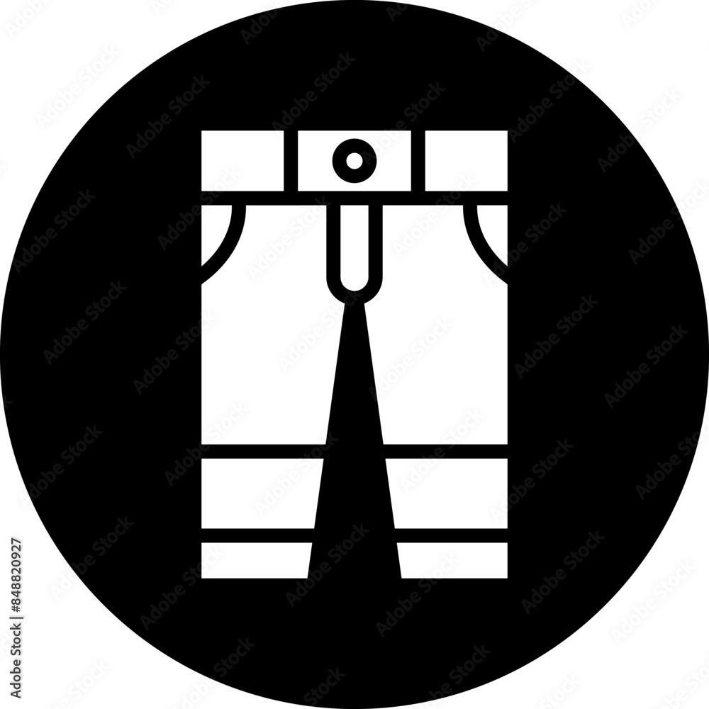 Vector Design Firefighter Pants Icon Style Vector Design Firefighter Pants Icon Style