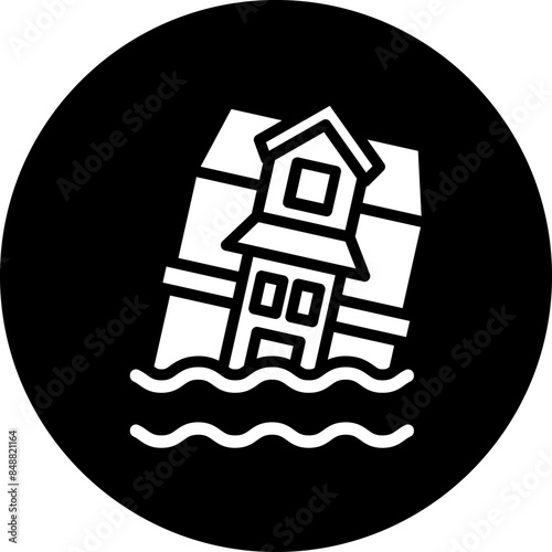 Vector Design Flood Icon Style